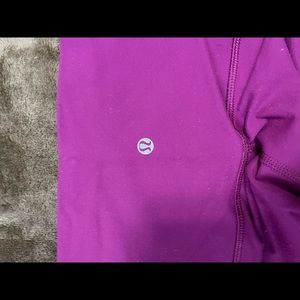 Lululemon purple leggings